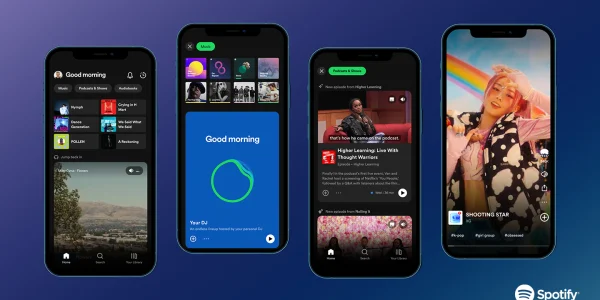 Spotify: App erhält überarbeitetes Design und neue Funktionen