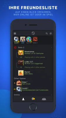 Valve veröffentlicht kostenlosen Steam Chat für iOS