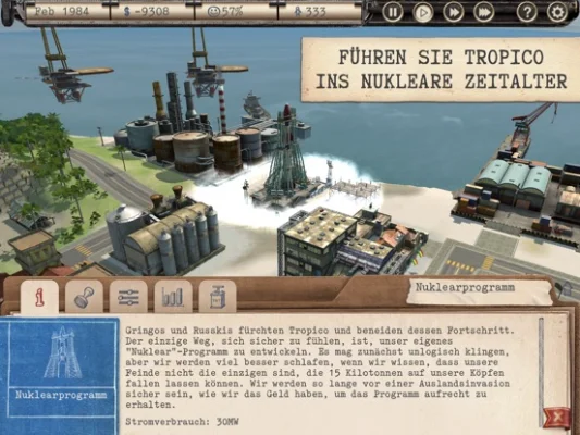 Seien Sie gegrüßt, El Presidente! - Tropico seit heute für das iPhone erhältlich & neue Features für die iPad-Version