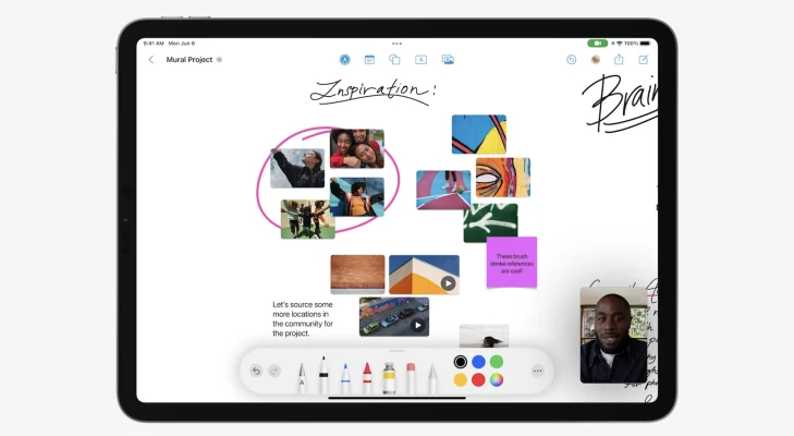 WWDC22: Apple zeigt iPadOS 16 mit frei skalierbaren Fenstern