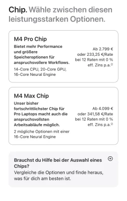 Mac online kaufen: Apple optimiert den Bestellvorgang