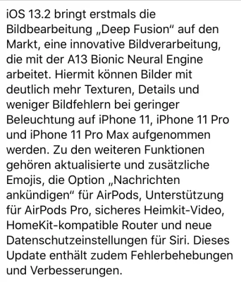 Apple veröffentlicht iOS 13.2, iPadOS 13.2, tvOS 13.2 & iOS 12.4.3