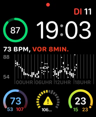 AppleWatch und watchOS 6 - so sieht die neue Geräuschpegel-Funktion aus