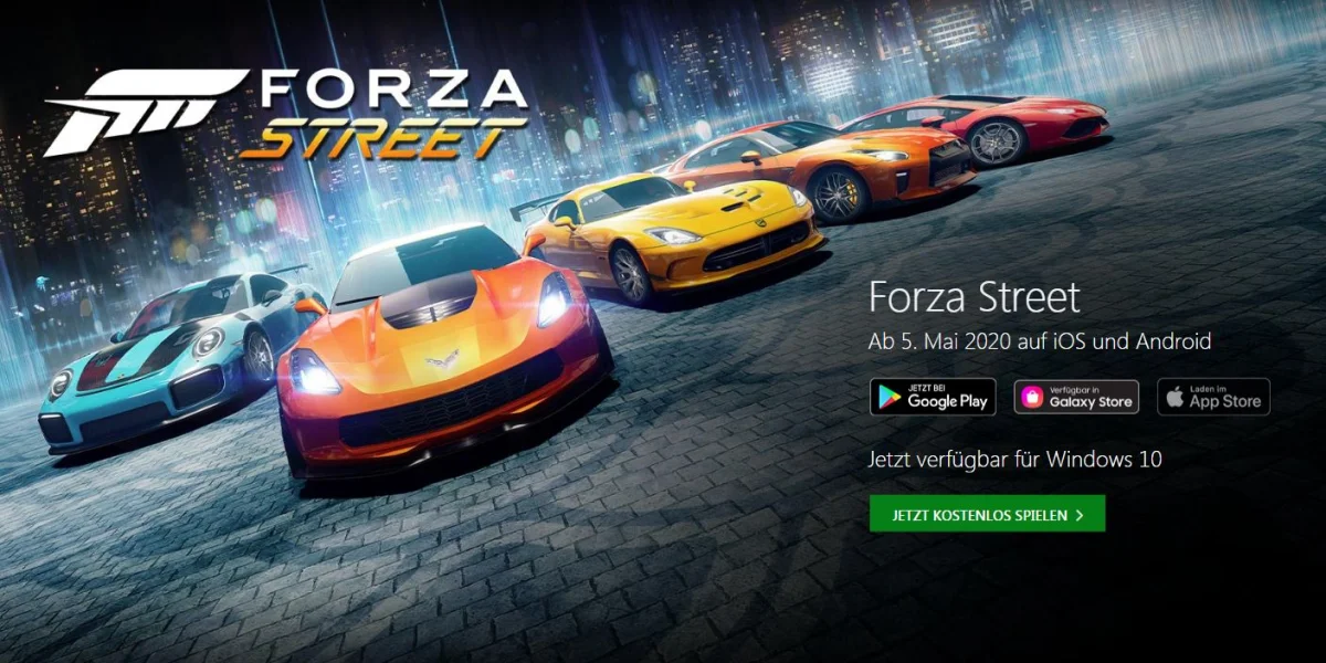 Forza Street: Erscheint am 5. Mai eine neue Version für iOS, iPadOS & Android?