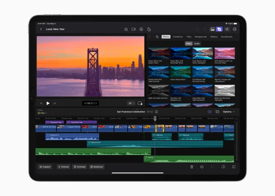 Final Cut Pro für das iPad kann über die Familienfreigabe kostenlos geteilt werden
