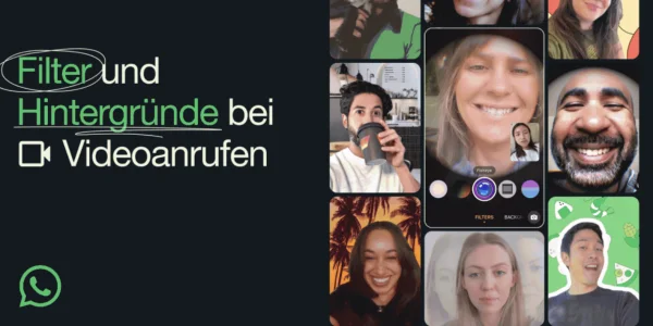 WhatsApp: Neue Filter und Hintergründe für Videoanrufe