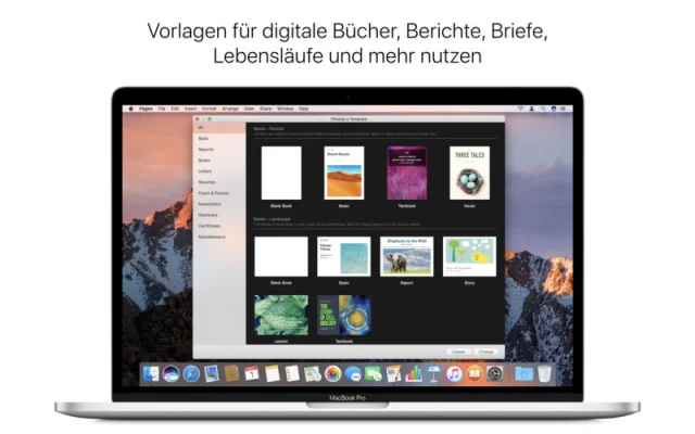 iWork-Update: Apple veröffentlicht neue Versionen von Pages, Numbers & Keynote