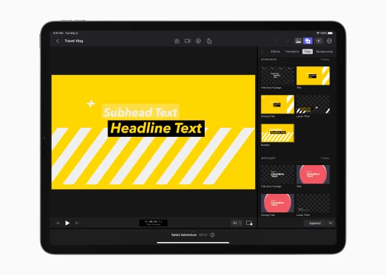 Final Cut Pro für das iPad kann über die Familienfreigabe kostenlos geteilt werden