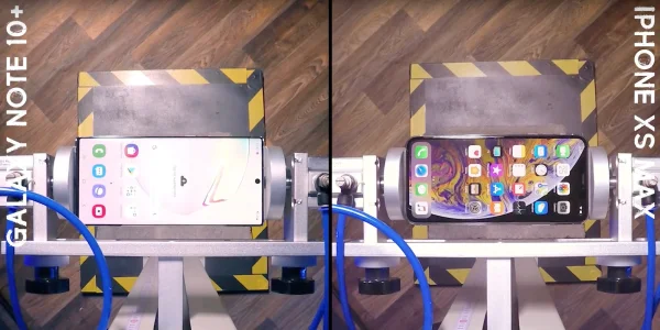 Falltest - Samsung Note 10+ schneidet besser als das iPhone Xs Max ab
