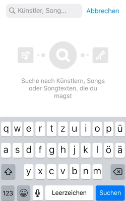 Neue Version von Shazam jetzt mit Such-Button