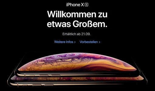iPhone Xs & Apple Watch Series 4 ab heute bestellbar - Lieferzeiten für alle Modelle gestiegen