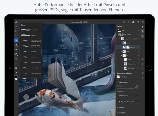 Adobe veröffentlicht Photoshop für das iPad