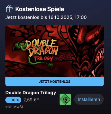 Die „Double Dragon Trilogy“ gibt es kostenlos für iOS & iPadOS