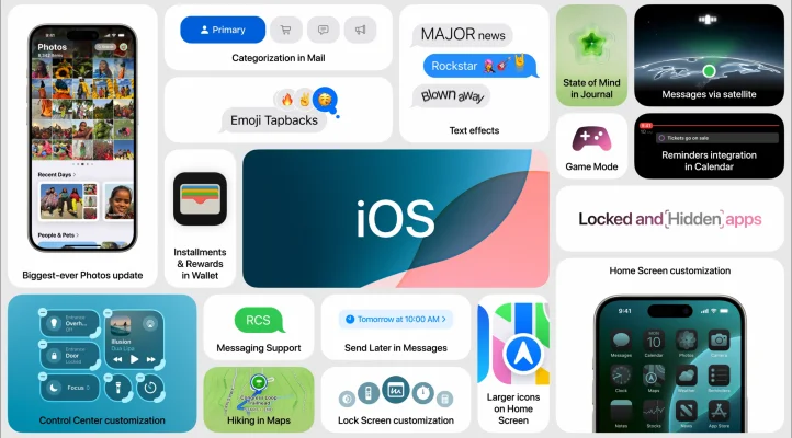 iOS 18: Apple stellt das neue iPhone-Betriebssystem vor