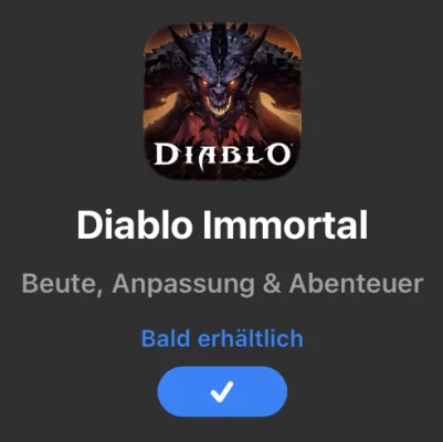 "Diablo Immortal" kann ab sofort kostenlos im App Store vorbestellt werden