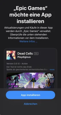 Epic verschenkt „Dead Cells“ für iOS und iPadOS im Games Store