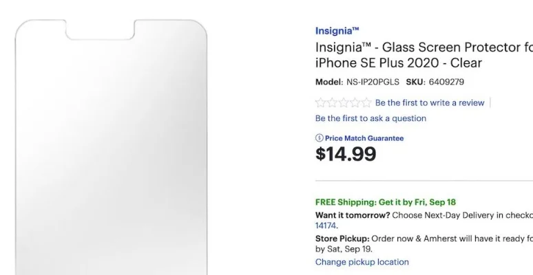 iPhone SE Plus: Schutzhüllen & Displayfolie bei Best Buy gelistet