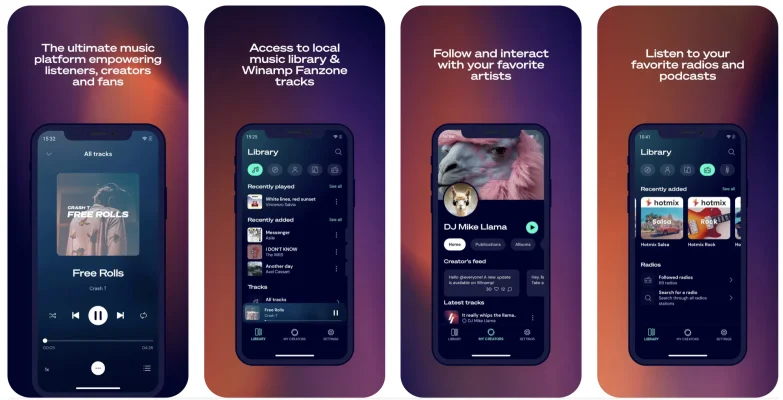 Winamp for iPhone ist jetzt für alle verfügbar