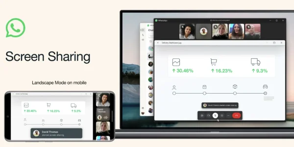 Plattformübergreifendes Screen Sharing: WhatsApp bald mit Bildschirmfreigabe