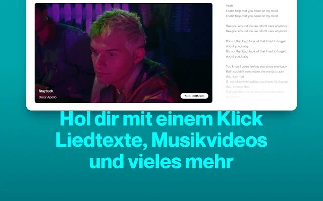 Shazam ab sofort als Erweiterung für Google Chrome erhältlich