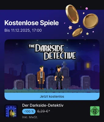 „Der Darkside-Detektiv“ und das „Jackbox Party Pack 4“ gibt es kostenlos im Epic Games Store