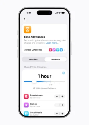 Apple aktualisiert Kindersicherung mit Browser-Zustimmung und Inhaltsfilter