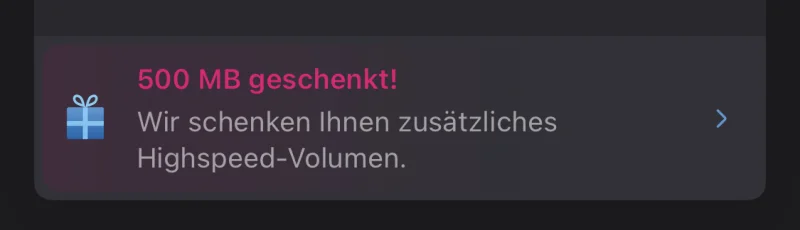 Kostenloses Datenvolumen: Die Telekom verschenkt im April ein halbes Gigabyte