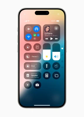 iOS 18: Das Kontrollzentrum erhält einen Power Button
