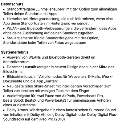 Neues Betriebssystem für das iPad: Apple veröffentlicht iPadOS 13.1