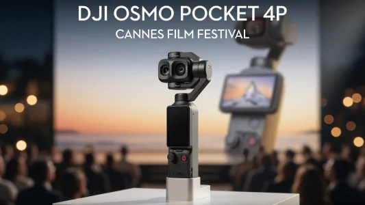 DJI Osmo Pocket 4P: Teleobjektiv und 17 Blendenstufen Dynamikumfang