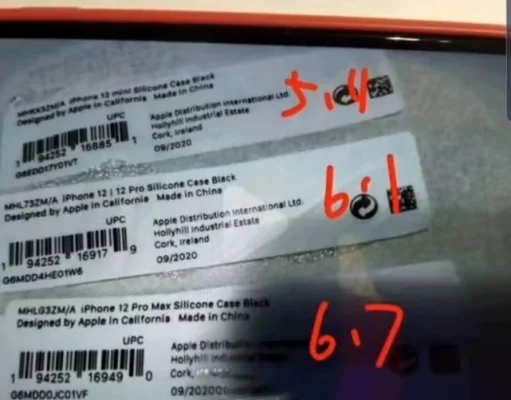iPhone 12 mini & Co: Weiterer Hinweis zu den Bezeichnungen aufgetaucht