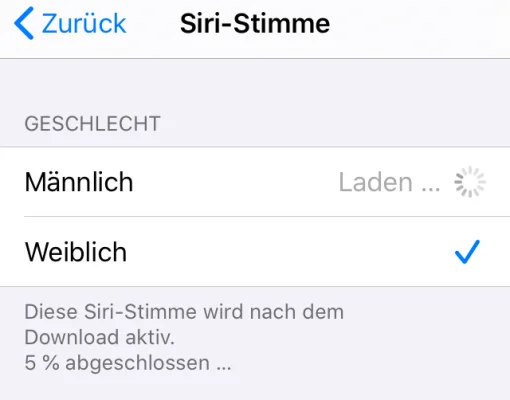 Siri ab sofort mit verbesserten deutschen Stimmen