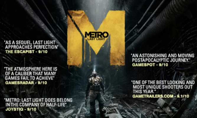 Metro: Last Light Complete Edition für macOS kostenlos bei Steam