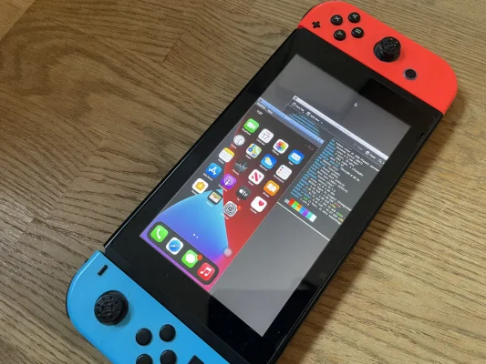 Entwickler bringen iOS auf einer Nintendo Switch zum Laufen