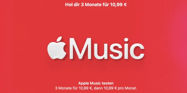 Nur in der App: Drei Monate Apple Music für 10,99 Euro sichern