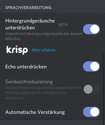 Discord App für iOS, iPadOS & Android ab sofort mit Geräuschunterdrückung