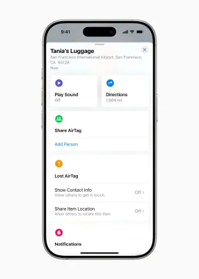 „Objektstandort teilen“ in iOS 18.2: Diese 18 Fluggesellschaften sind zum Start dabei