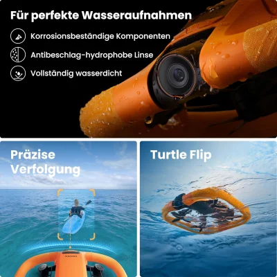 HOVERAir AQUA: Die erste wasserdichte Follow-Me-Drohne für Wassersport