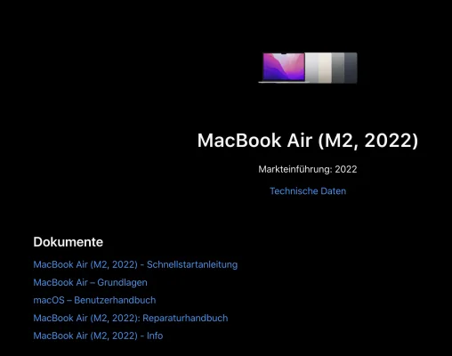 Handbücher, Anleitungen & mehr: Apple stellt neue Support-Webseite online