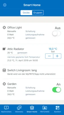 Steuerung für Smart Home & mehr: AVM veröffentlicht Update für MyFRITZ!App