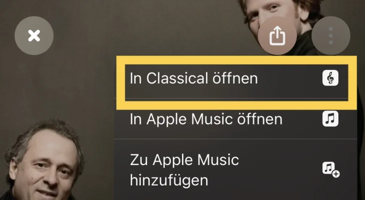 Shazam unterstützt mit Version 15.33 Apple Music Classical