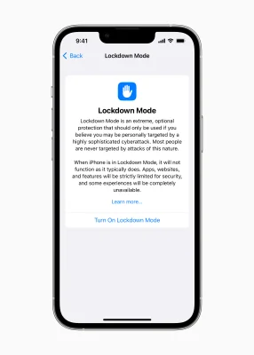 Dritte Beta von iOS 16, iPadOS 16 & macOS 13 "Ventura" hat neuen Lockdown-Modus an Bord