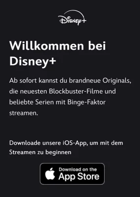 Disney+ gibt es über die App von McDonald’s drei Monate kostenlos