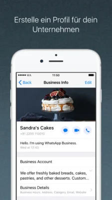WhatsApp Inc. veröffentlicht mit WhatsApp Business kostenlosen Business-Chat für iOS