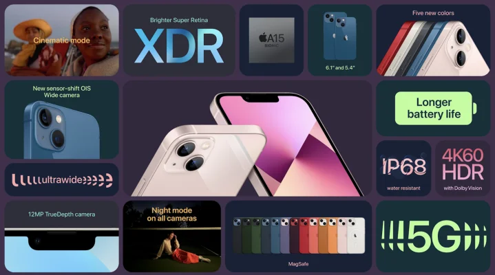 "California streaming": Apple stellt das iPhone 13, iPhone 13 mini und das iPhone 13 Pro vor