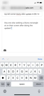 Display-Bug im iPhone: Weichgezeichnete Bereiche sorgen für kurzen Schreck