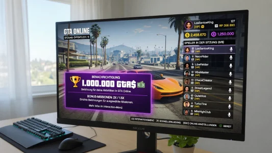 GTA Online verschenkt 1 Million Dollar und bietet Bonus-Missionen ab 6. August