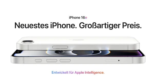 Das iPhone 16e ist da: Der Einstieg in die iPhone-Welt ab 699 Euro