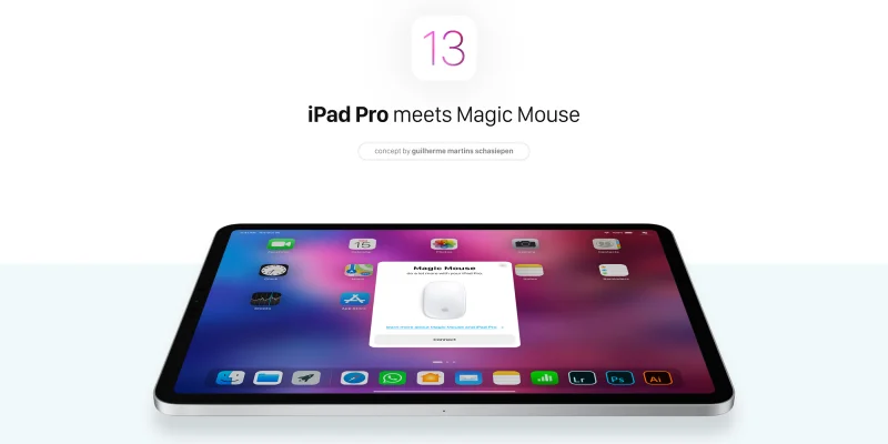 iOS 13 Konzept zeigt Mausunterstützung und weitere neue Funktionen für das iPad