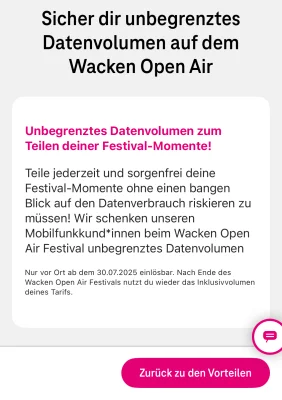 Wacken 2025: Kunden der Telekom erhalten kostenlos unbegrenztes Datenvolumen